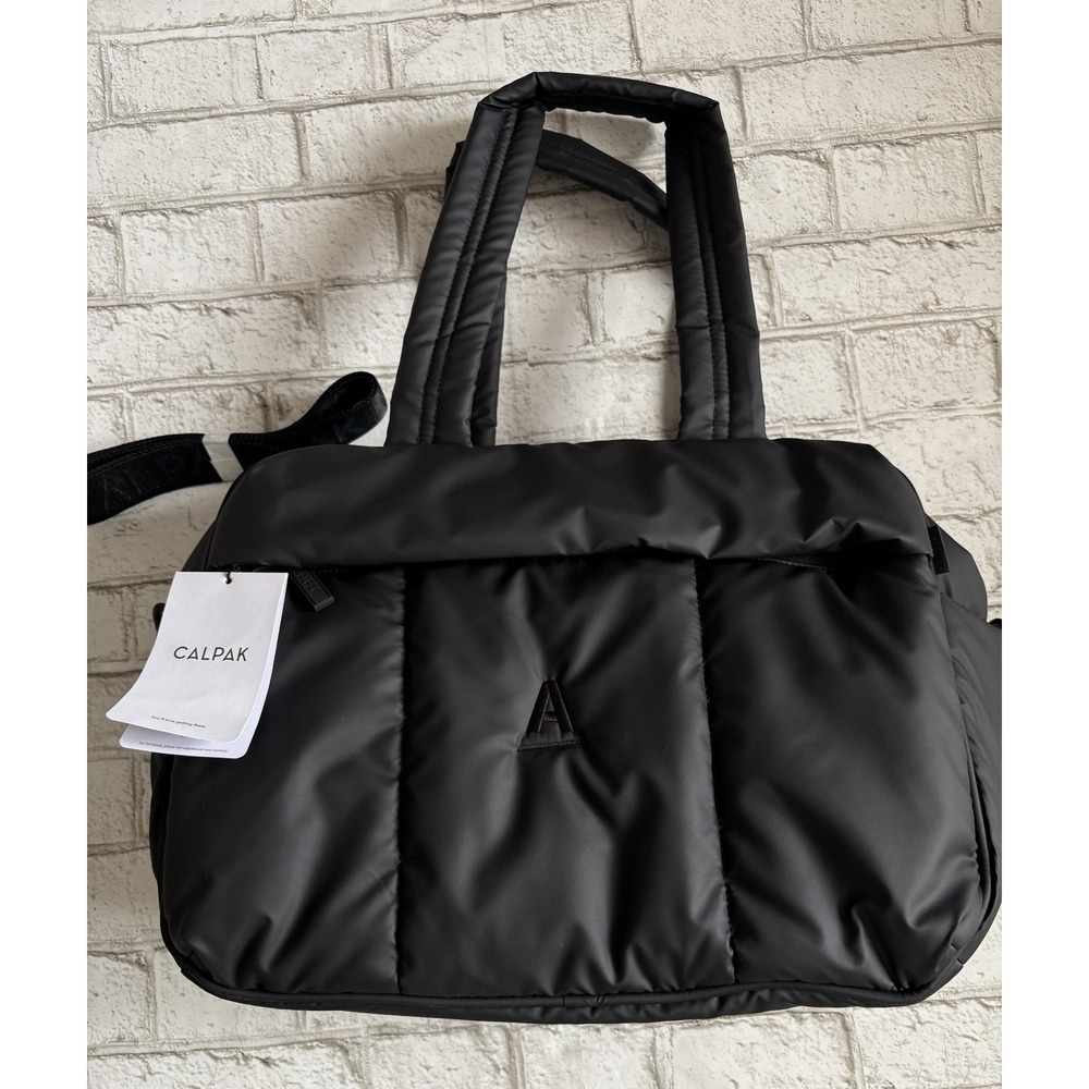 CALPAK LUCA DUFFLE Black NWT